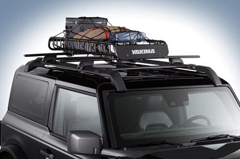 Discover Ford Bronco Accessories in PR, Racks And Carriers By Yakima - Roof Mounted Cargo Basket, Small